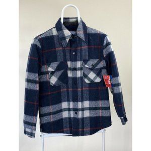 Sears Put on Shop 1970's vintage Flannel Jacket Chest 36